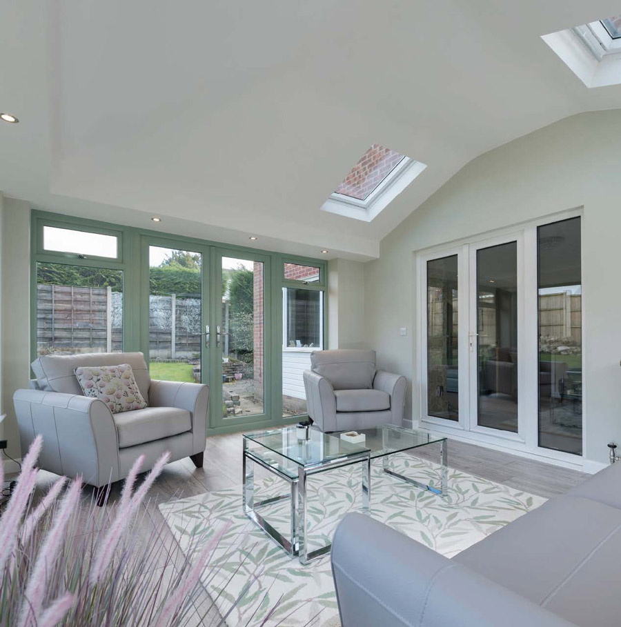 Extended Living Roofs - Conservatories